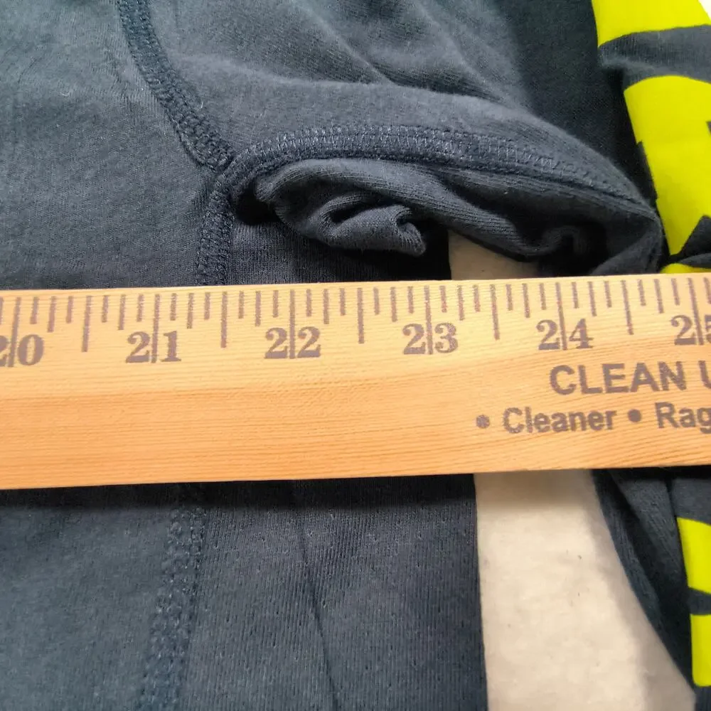 Carhartt Casual Pullover Long Sleeve Hoodie Mens Size Large L Navy Yellow
